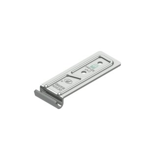 support pour fermeture de serrage zingué 90x30mm