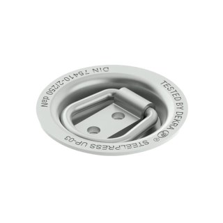 anneau d'ancrage rond zingué Ø79mm