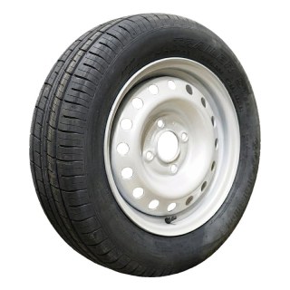 Komplettrad 185/70 R13 4½Jx13H2 ET30 57/100/4 Stahl ST290 M+S Silbergrau