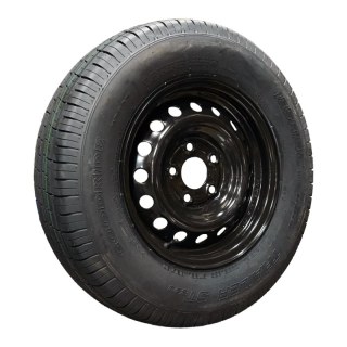 Komplettrad 185 R14C 5½Jx14H2 ET30 66,5/112/5 Stahl ST290 M+S Schwarz