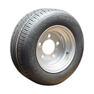 pneumatico + ruota 195/55 R10C 6.00x10H2 ET-4 94/140/5 metallo ST290 M+S grigio argento