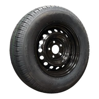 luchtband + wiel 195/70 R14 5½Jx14H2 ET30 66,5/112/5 staal ST290 M+S zwart