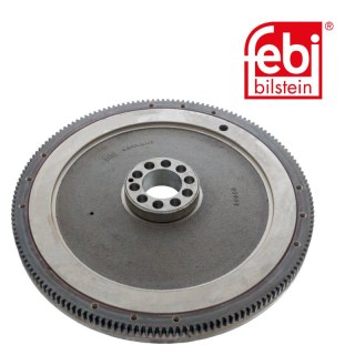 Motor flyer con anello interbloccante e starter corona dentata