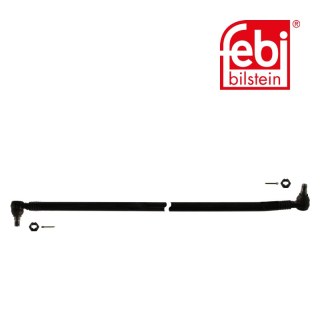 Drag Link with castle nuts and cotter pins, from 1st idler arm to 2nd idler arm