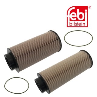 Set filtro carburante con anelli di tenuta