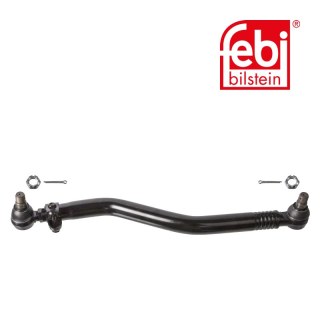 Drag Link with castle nuts and cotter pins
