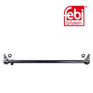 Drag Link with castle nut and cotter pin, from idler arm to front axle
