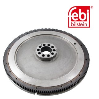 Motor flyer con anello interbloccante e starter corona dentata
