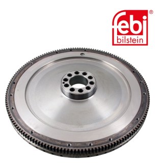 Motor flyer con anello interbloccante e starter corona dentata