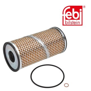 Filtro olio con anelli di tenuta