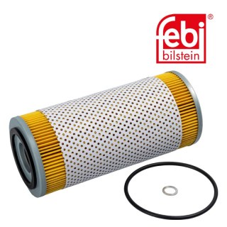 Filtro olio con anelli di tenuta