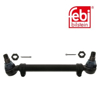 Drag Link with castle nuts and cotter pins