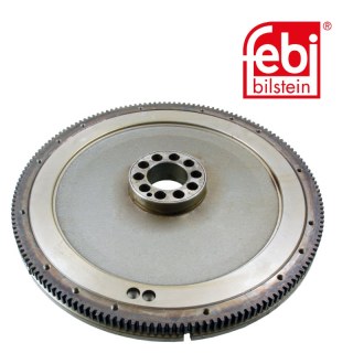 Motor flyer con anello interbloccante e starter corona dentata