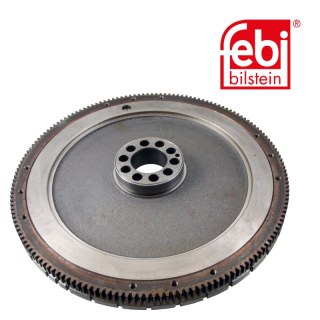 Motor flyer con anello interbloccante e starter corona dentata