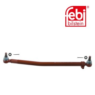 Drag Link with castle nuts and cotter pins