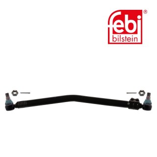 Drag Link with castle nuts and cotter pins