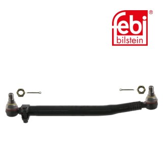 Drag Link with castle nuts and cotter pins