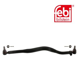 Drag Link with castle nuts and cotter pins