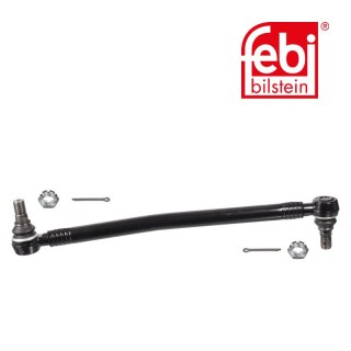 Drag Link with castle nuts and cotter pins