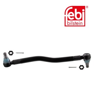 Drag Link with castle nuts and cotter pins, from 1st idler arm to 2nd idler arm