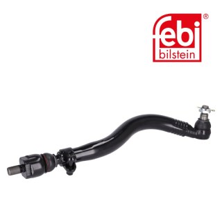 Drag Link with castle nut and cotter pin
