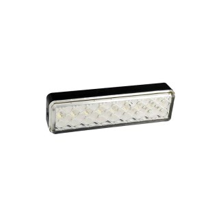LED feu de recul slimline | 12-24V | 0.18m cable