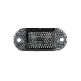 barre de position LED orange foncé 12-24V 15cm de cable