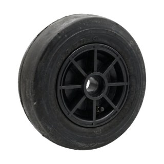 luchtband + wiel 9x3.50-4 2.10x4 ET0 glijlager Ø20 NL75mm kunststof KT-739G zwart