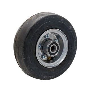 Komplettrad 9x3.50-4 2.10-4 ET0 Kugellager Ø20 NL75mm Stahl KT-739G Silbergrau