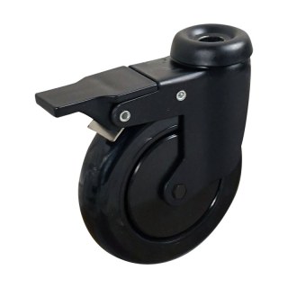 roulette pivotante avec frein 125mm serie 65 ᠆ 48 trou pour boulon roulement à billes Arco