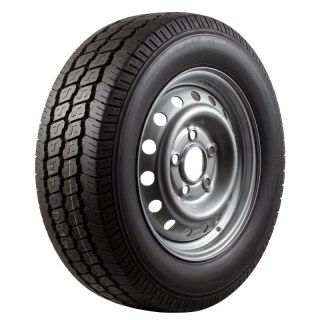 Komplettrad 205 R14C 5½Jx14H2 ET30 67/112/5 Stahl Maxmiler Pro Silbergrau