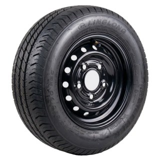Komplettrad 155/70 R12C 5½Jx12H2 ET30 67/112/5 Stahl R701 M+S Schwarz