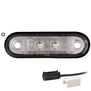 Feu de position LED blanc | 12-24V | 1,5mm². connecteur