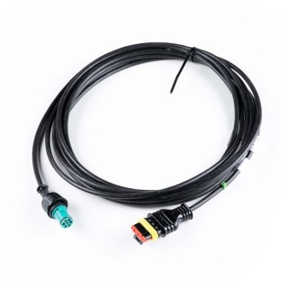 top-verlichtingkabel links achter 7-PIN's bajonet 600cm