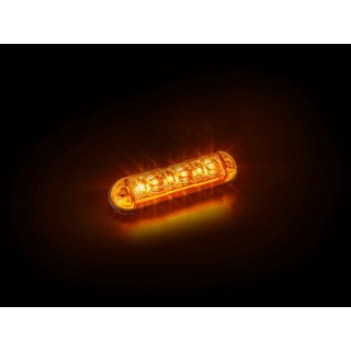 LED R65 flitser 6-LED 12-24V 15cm kabel (1-patroon)