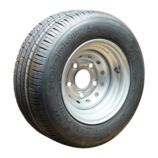 pneumatico + ruota 195/55 R10C 6JAx10H2 ET-4 66,5/112/5 metallo ST290 M+S grigio argento