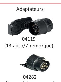 ADAPTATEUR 13 BROCHES / 7 BROCHES SP