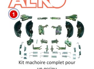 KIT FREIN COMPLET 1636G/1637 ALKO