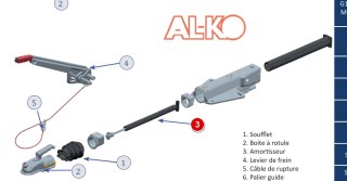 AMORTISSEUR ATTACHE 90S ALKO