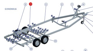 ESSIEU 1350 KG SF BAIN D'HUILE 5T112