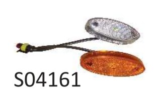 ENSEMBLE FEU POSITION AV/LAT ETANCHE LED RADEX