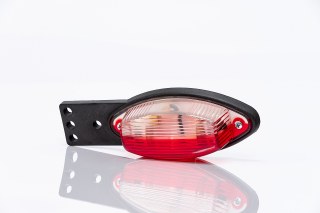 Feux fristom bicolor rouge/blanc avec support