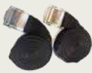 Lot de 2 sangles à boucle 25MMx2M50