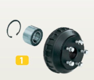 Tambour complet 750KG 4T130 ALKO