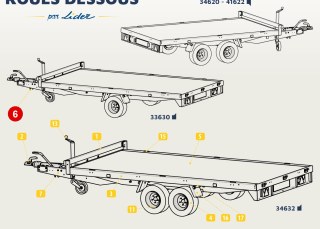 Sabot de timon 750E