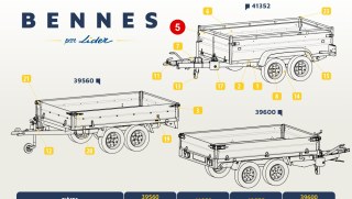 Ridelle transv 39610PE 39612PE