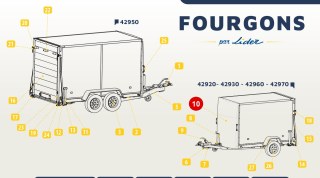 Kit face avant fourgon LRG 1m55